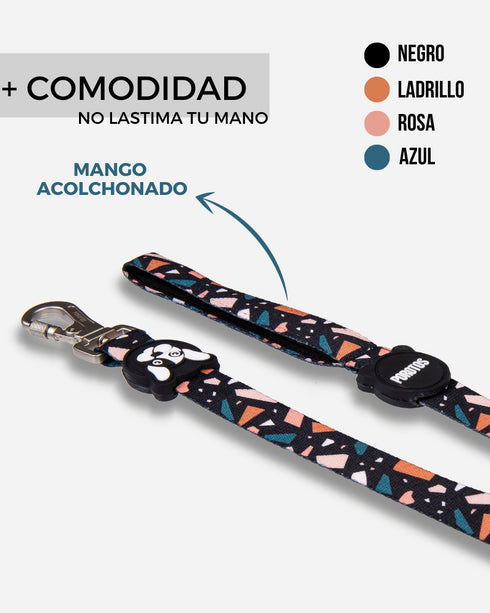 Correa Estándar Rocky Negro * 2 Mts